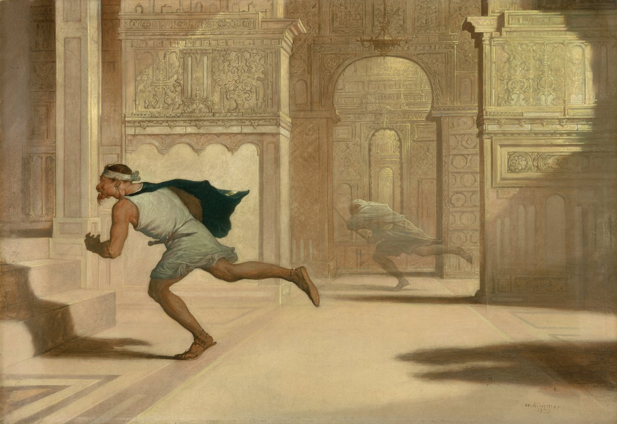 Vôo e Perseguição de William Rimmer