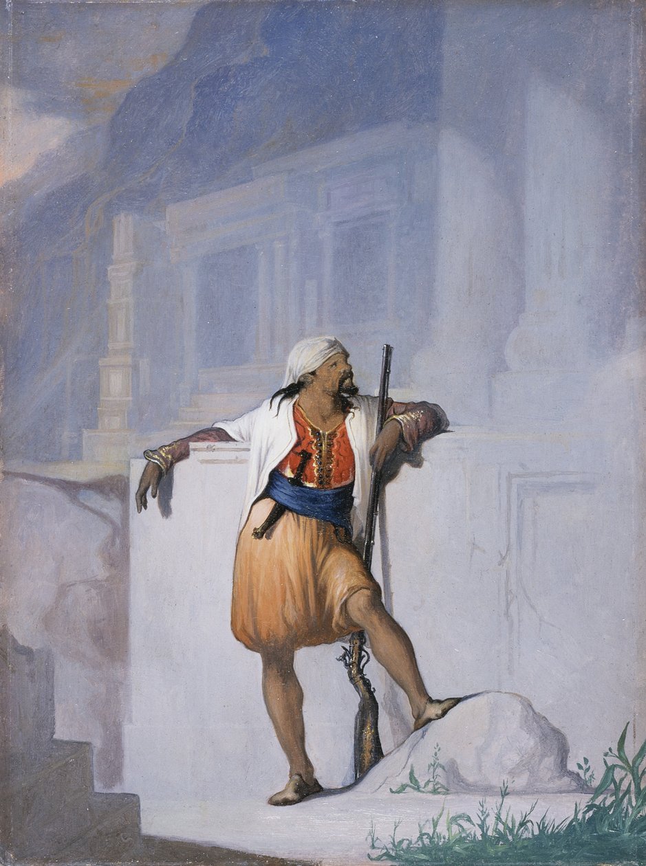 A Sentinela, c.1872 de William Rimmer