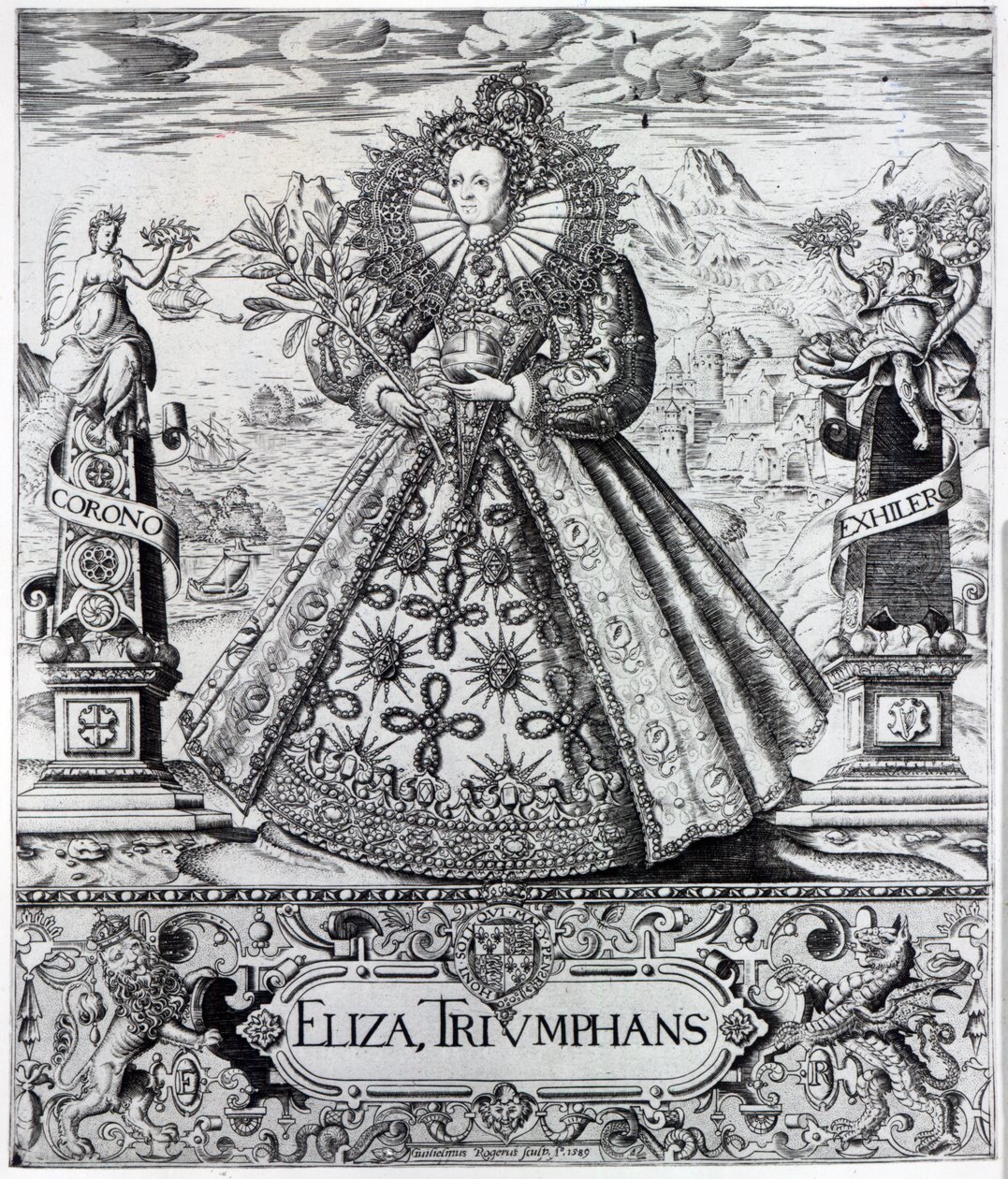 Eliza Triumphans, 1589 de William Rogers