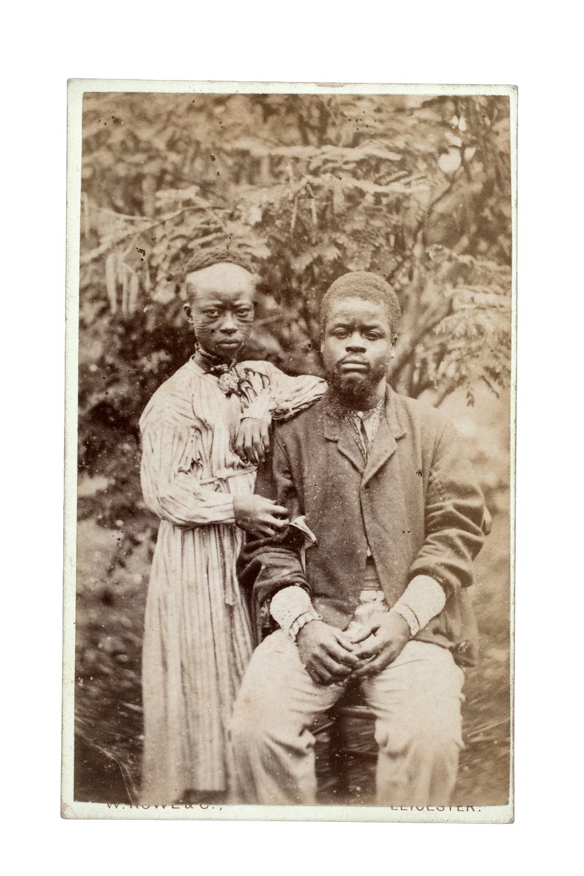 Casal, 1870s (impressão albumina) de William Rowe