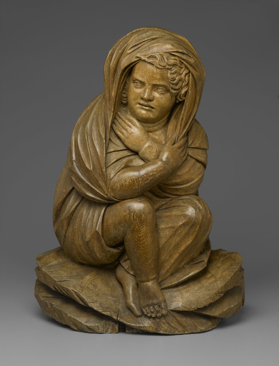 Inverno, 1810 (pinheiro) de William Rush