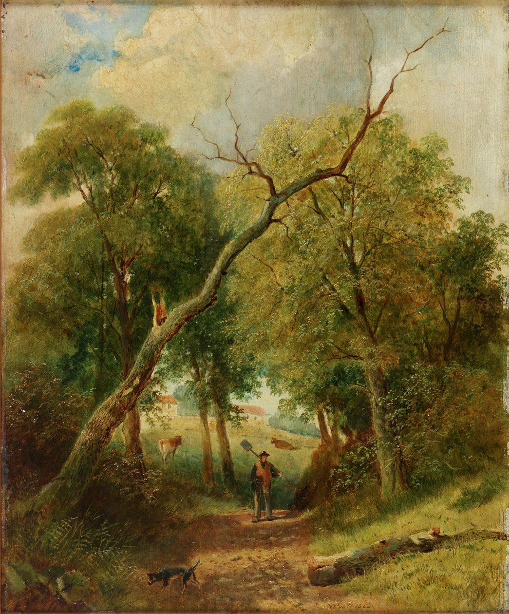 Cena Rural, 1864 de William Ryott