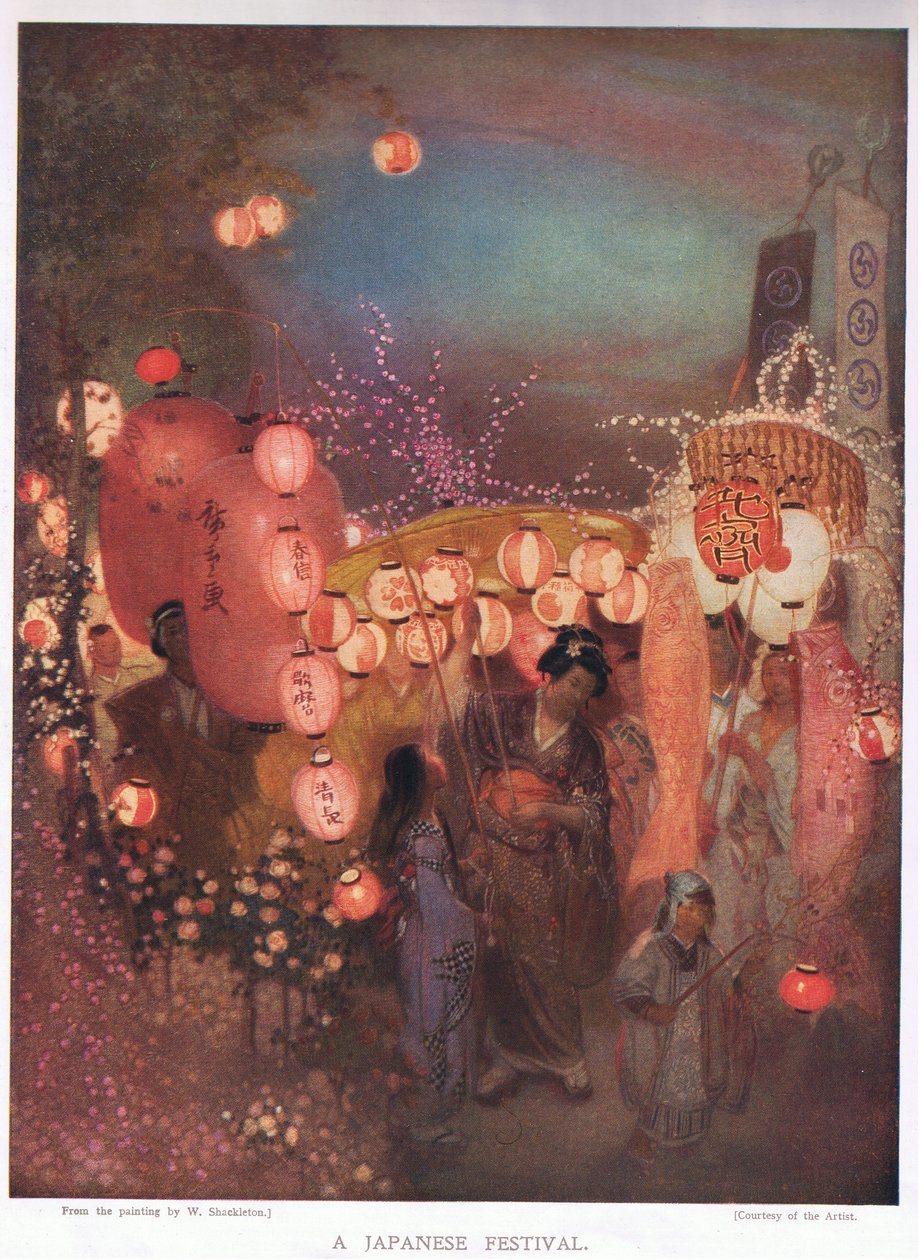 Um festival japonês de William Shackleton