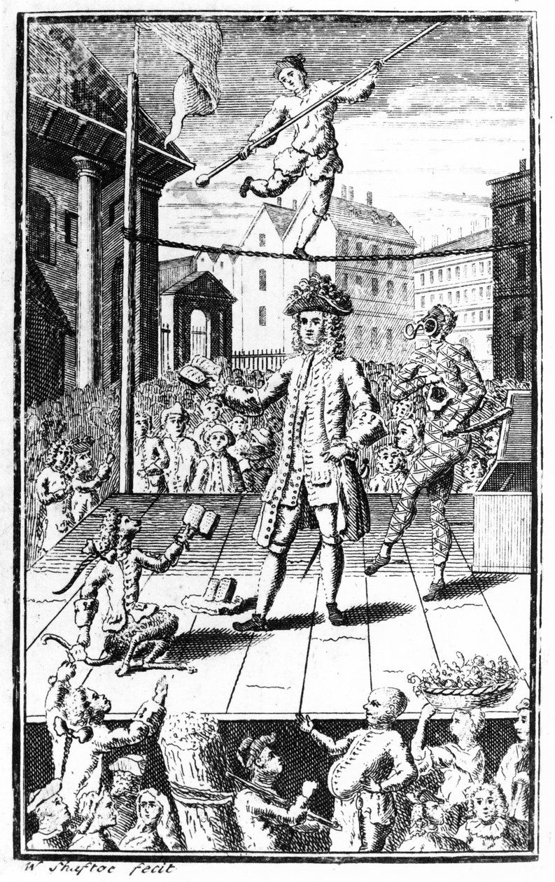Sátira do Dr. Rock, c.1740 de William Shaftoe