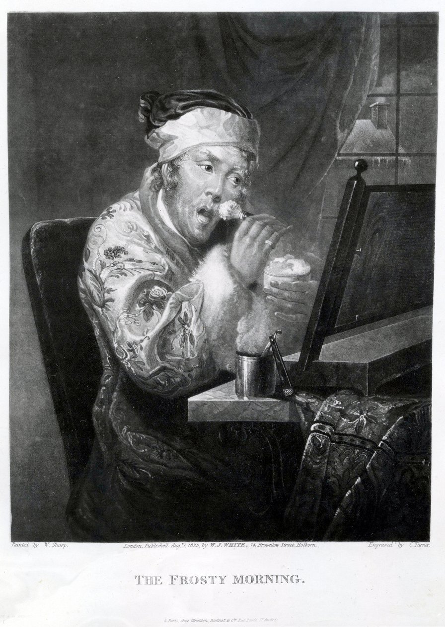 A manhã gelada de 1825 de William Sharp