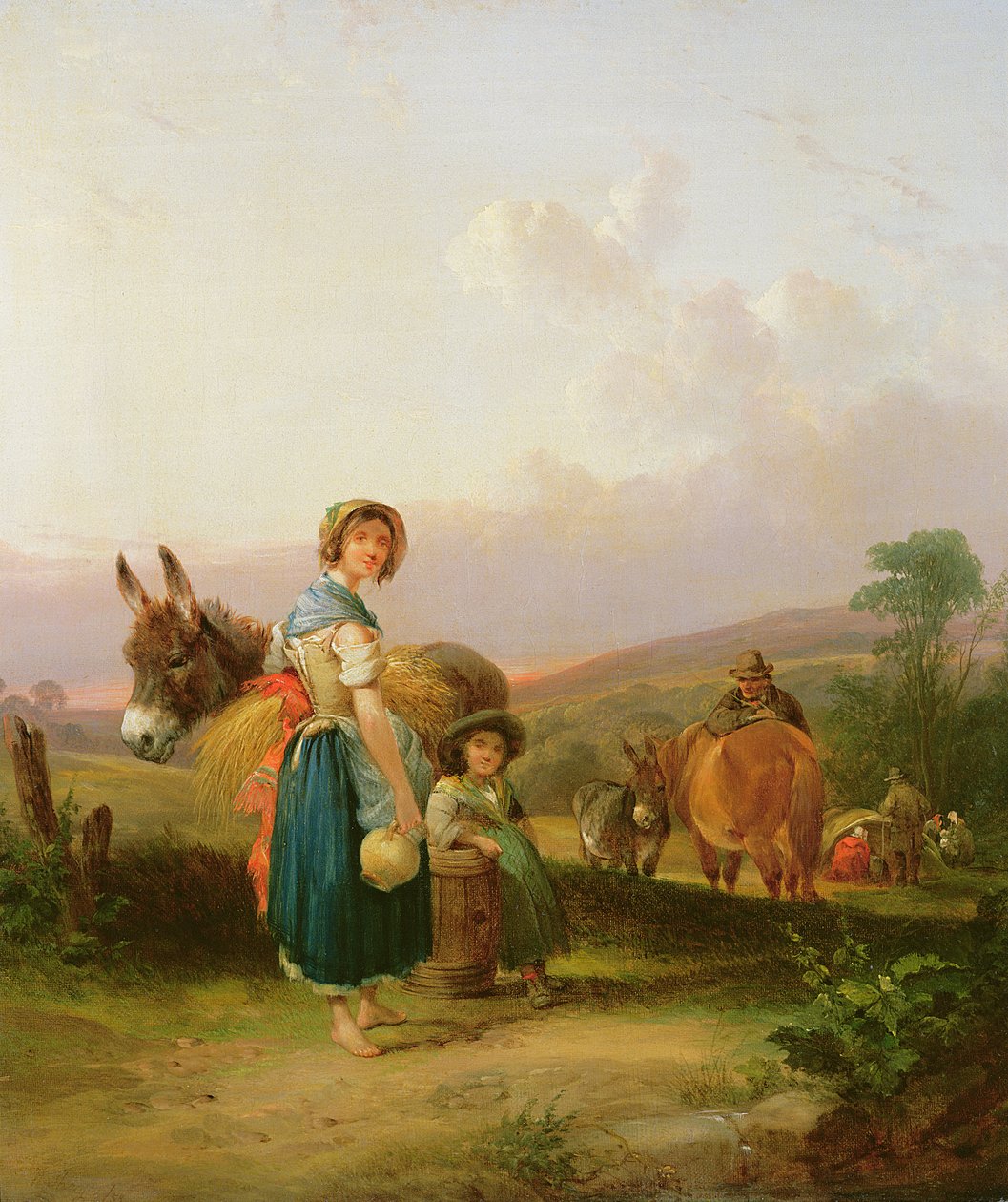 Ciganos, 1855 de William Shayer