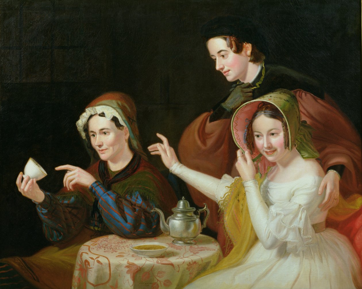 Dregs na taça, 1838 de William Sidney Mount