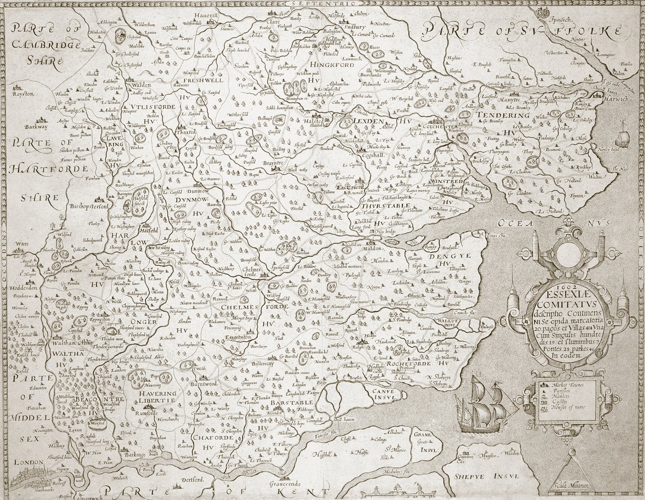 Mapa de Essex, 160203 de William Smith