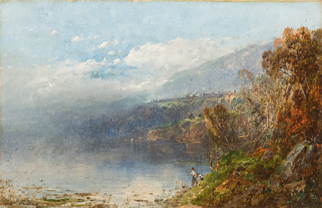Outono no Androscoggin de William Sonntag