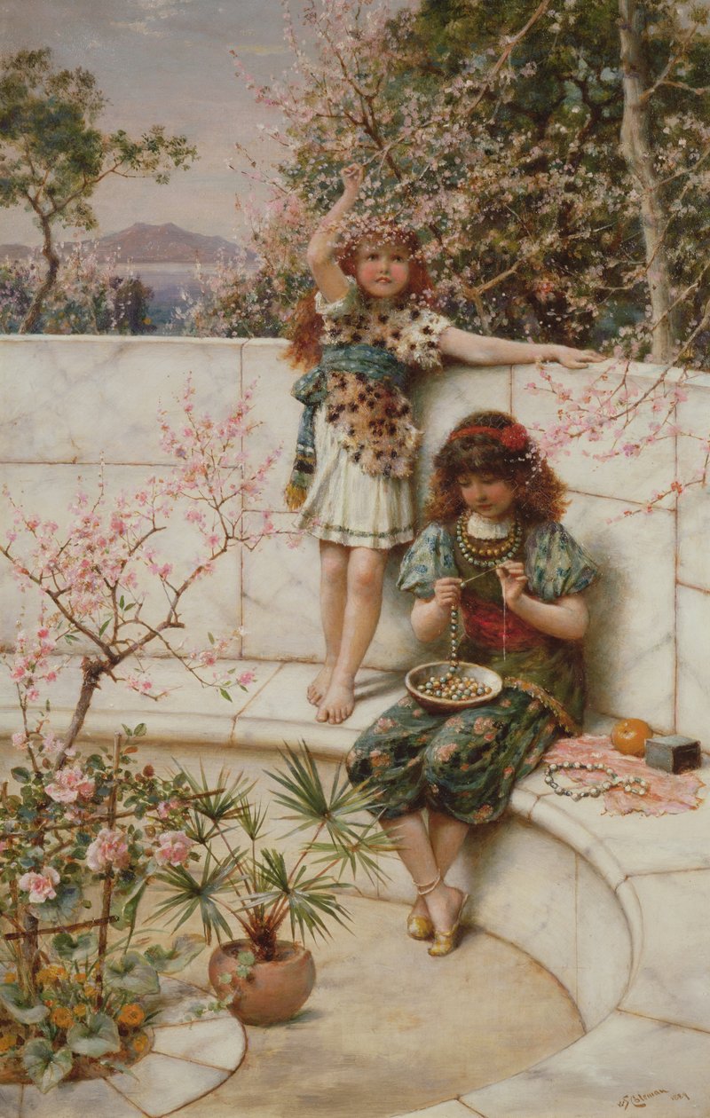 Flor adiantada da mola, 1889 de William Stephen Coleman