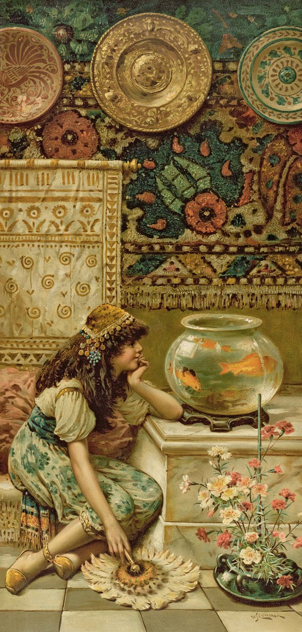 Peixinho, da Pears Annual, Natal, 1893 de William Stephen Coleman