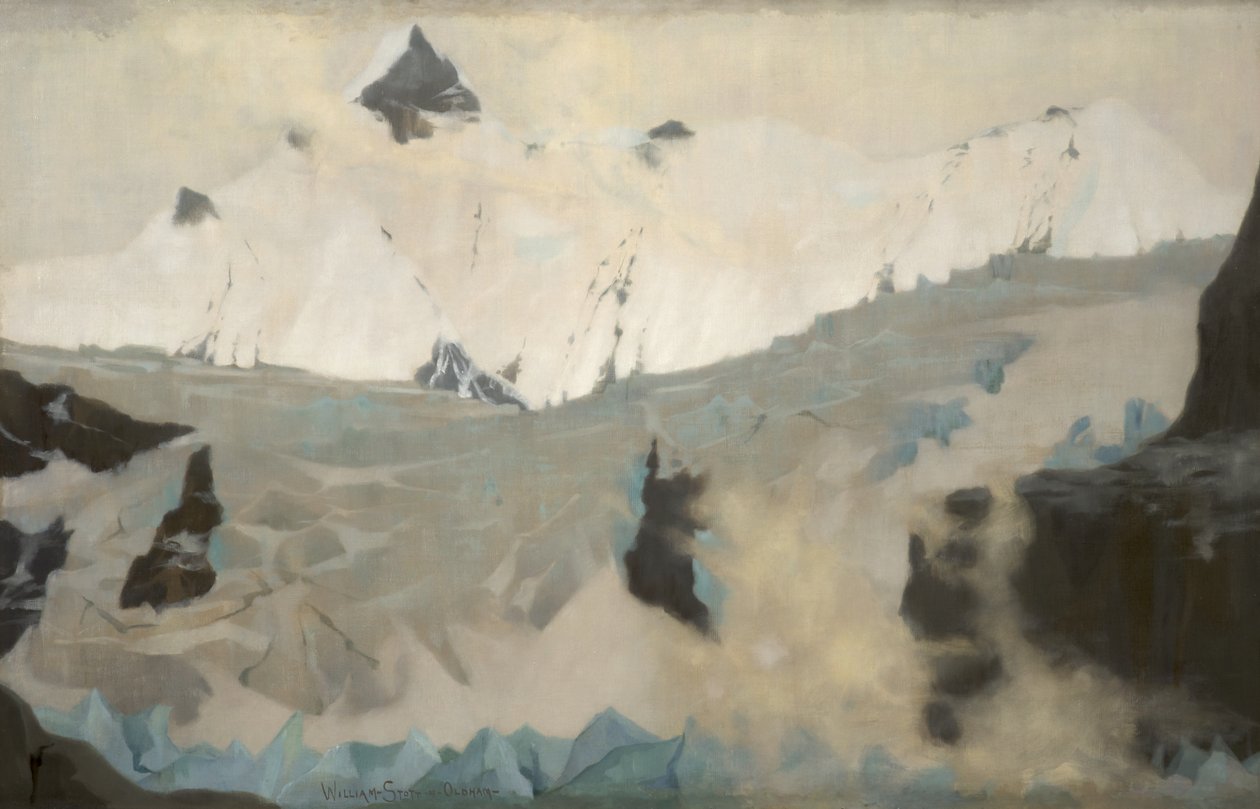 A montanha branca, 1888 de William Edward Stott
