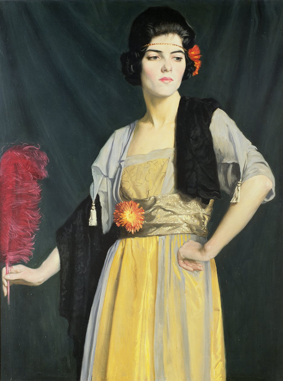 O ventilador de penas de William Strang