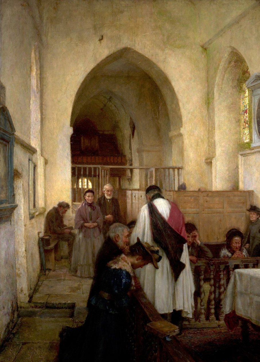 Domingo de sacramento, 1897 de William Teulon Blandford Fletcher