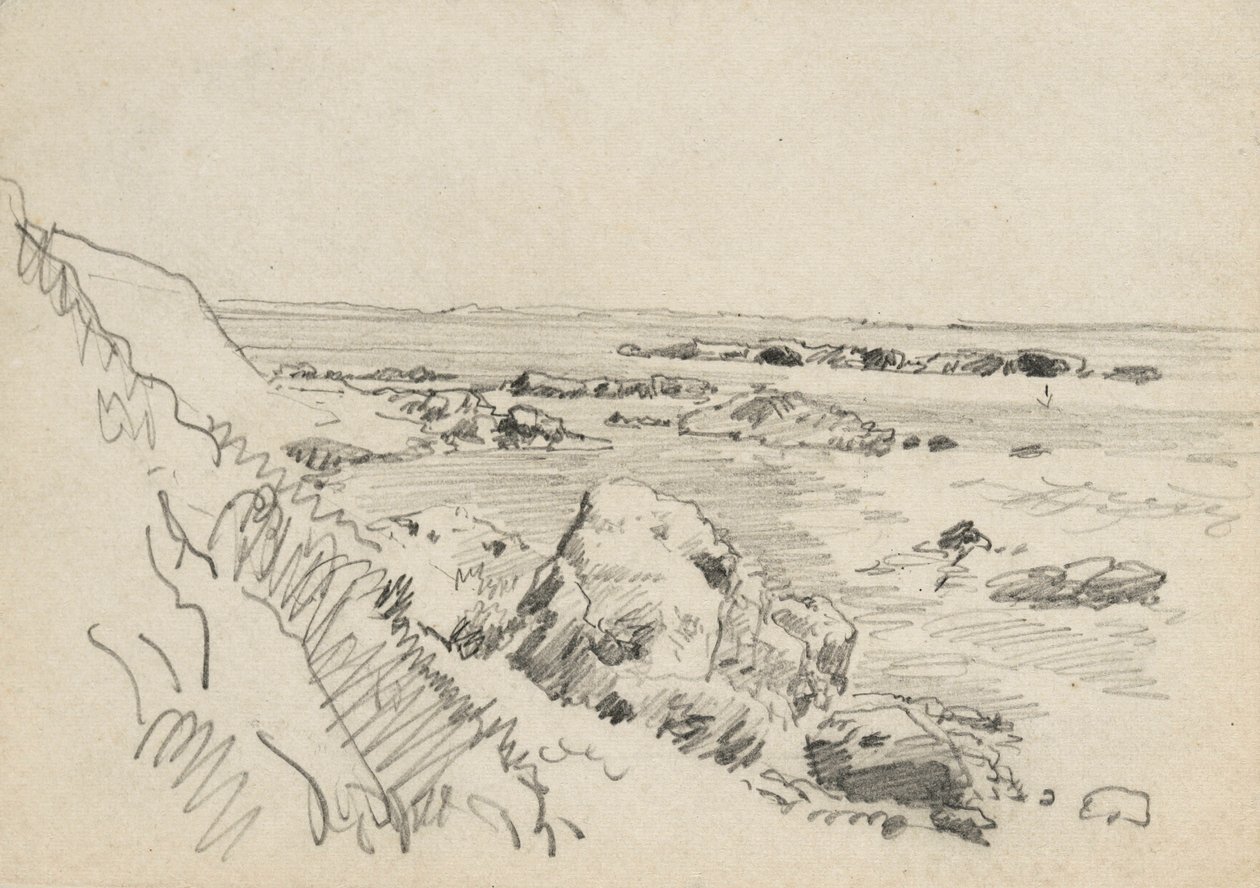 Seacoast rochoso de William Trost Richards
