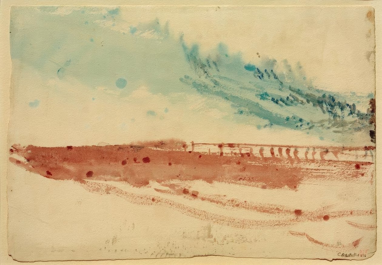 Um trecho de areia  de Joseph Mallord William Turner
