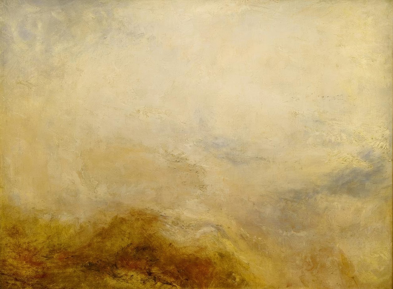 Uma cena de montanha, Val d&39;Aosta de Joseph Mallord William Turner