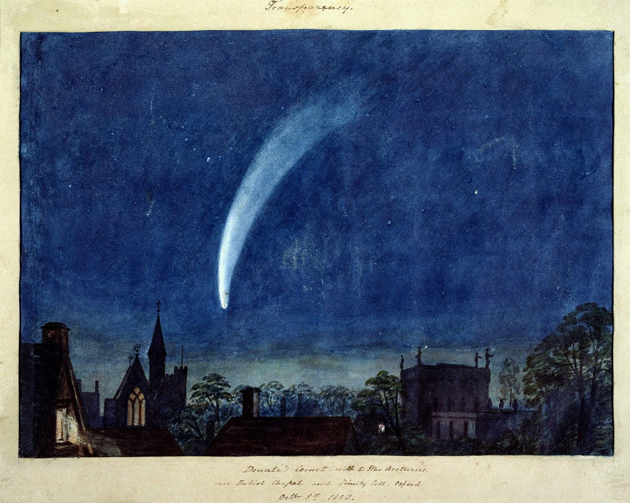Cometa de Donati, 1858 de Joseph Mallord William Turner