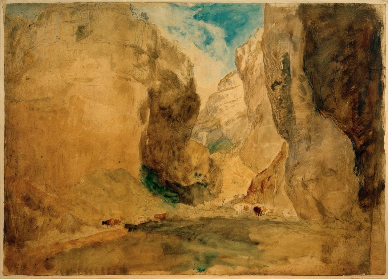 Cicatriz Gordale de Joseph Mallord William Turner