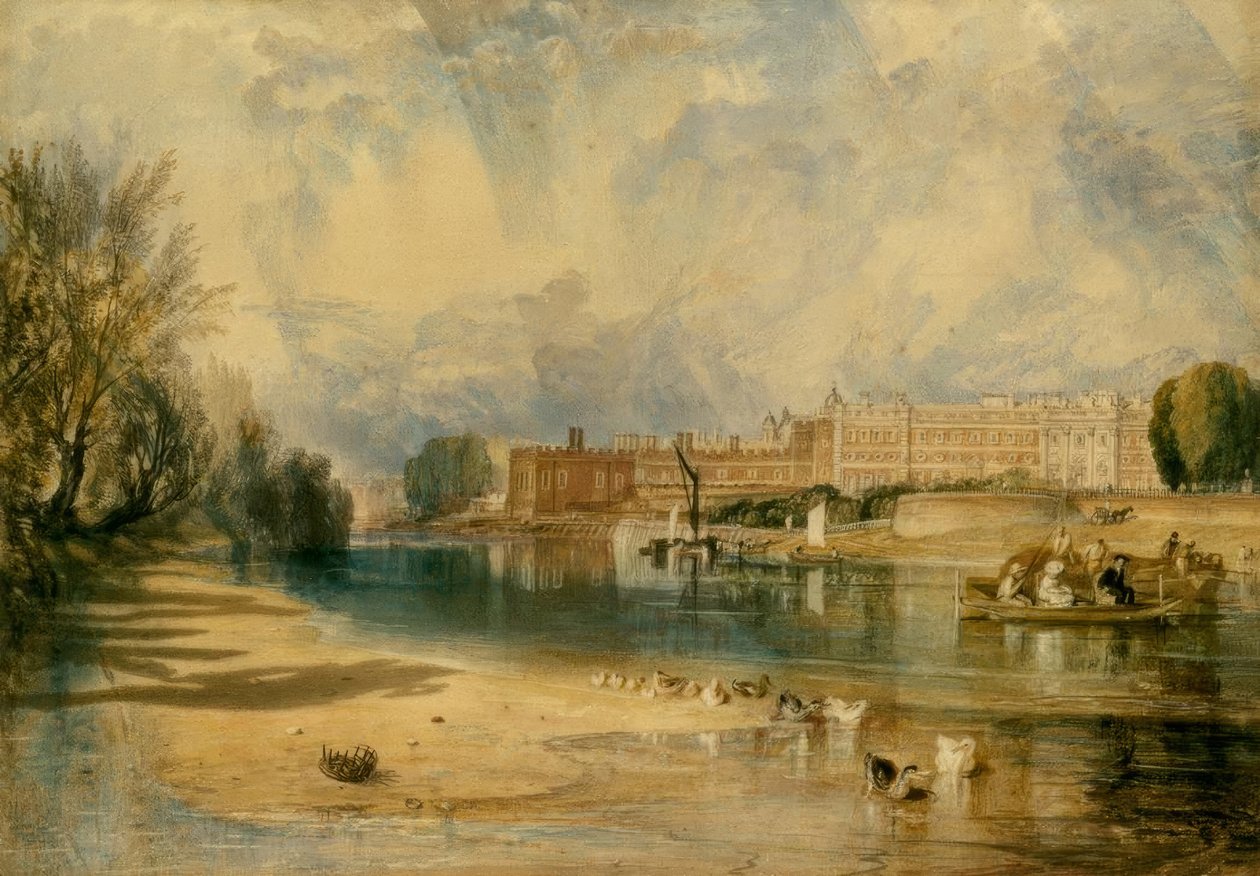 Palácio de Hampton Court de Joseph Mallord William Turner