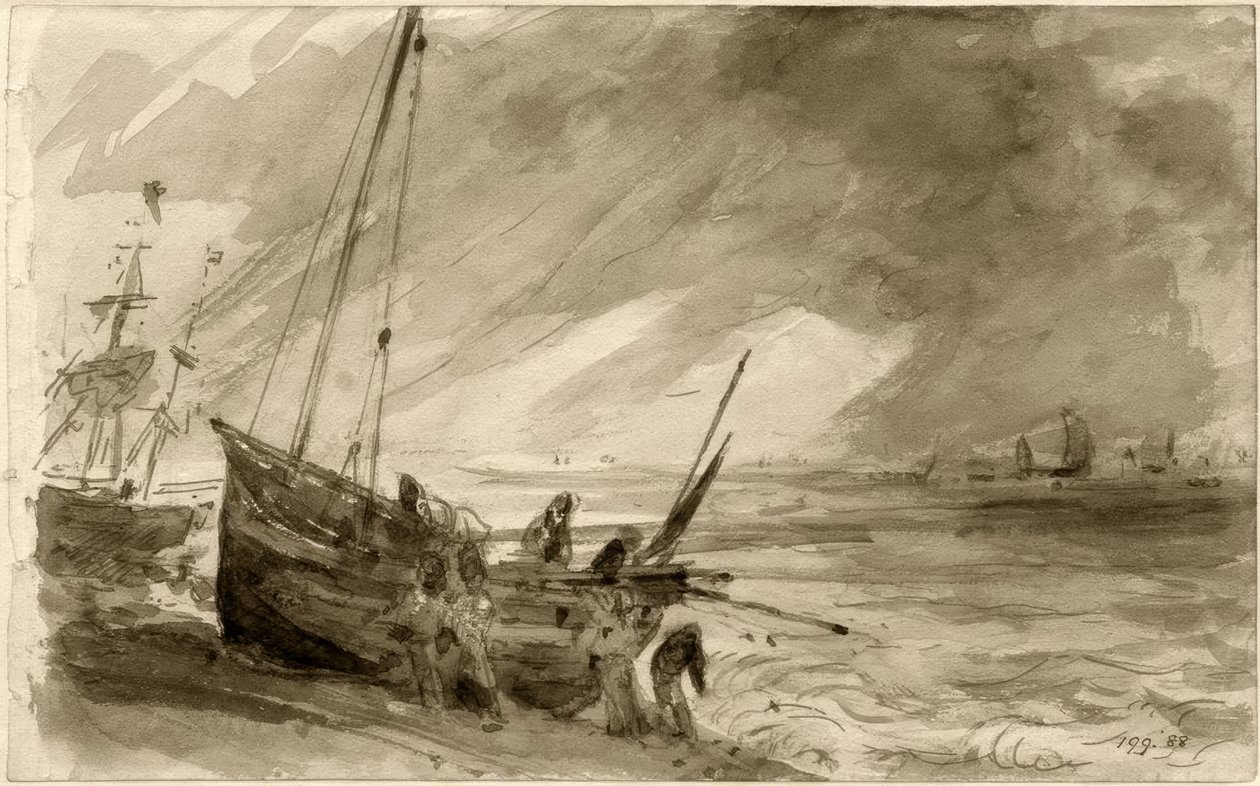 Costa em Brighton de Joseph Mallord William Turner