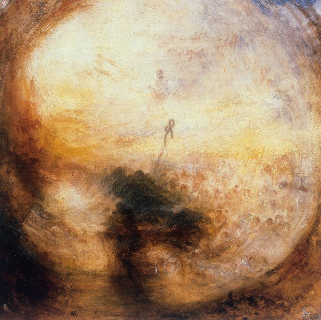 Luz e cor (teoria das cores de Goethe) - amanhã depois do pecado de Joseph Mallord William Turner