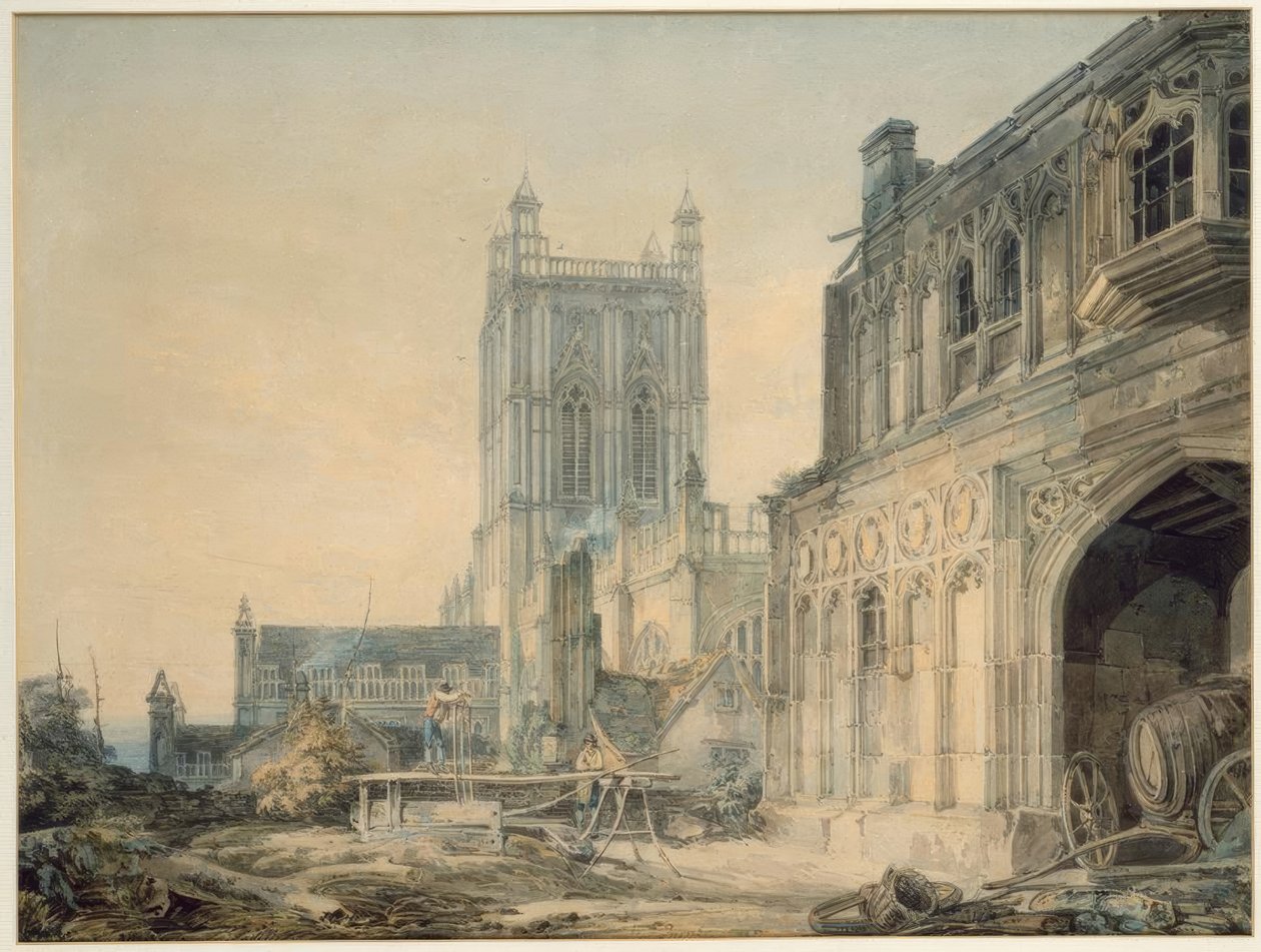 Abadia de Malvern, Worcestershire de Joseph Mallord William Turner