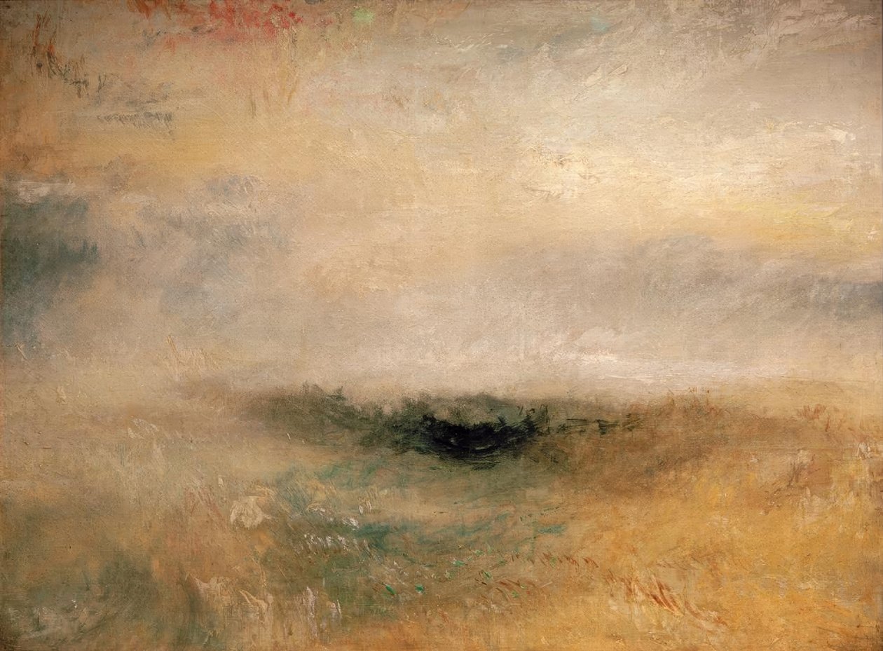 Seascape com tempestade chegando de Joseph Mallord William Turner