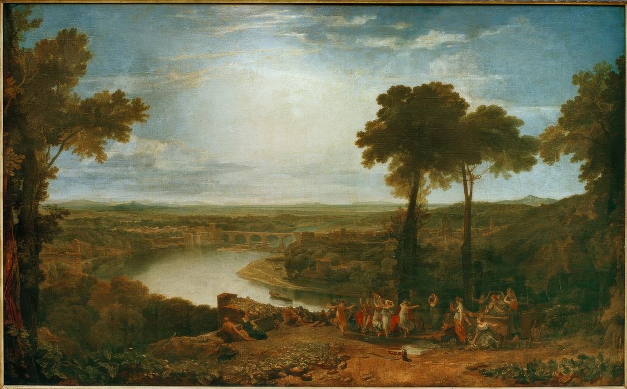 O Festival após a abertura do Vintage em Maçon de Joseph Mallord William Turner