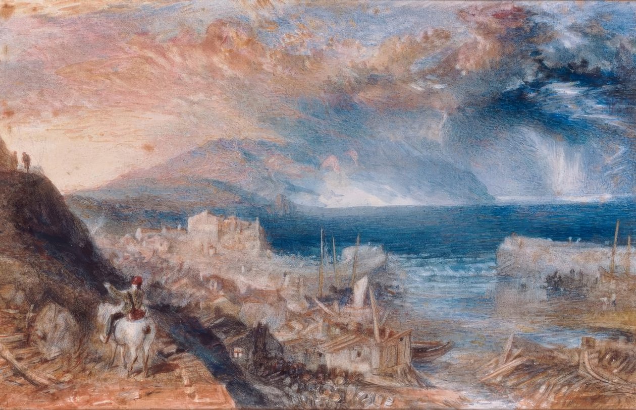A esperança do lobo - da noiva de Lammer - charneca de Joseph Mallord William Turner