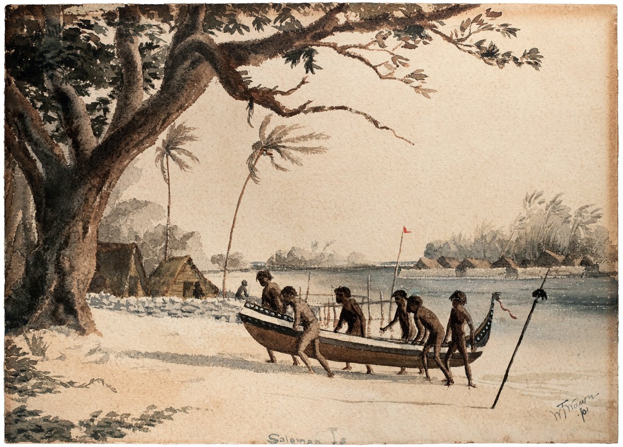 Ilhas Salomão, 1901 de William Twizell Wawn