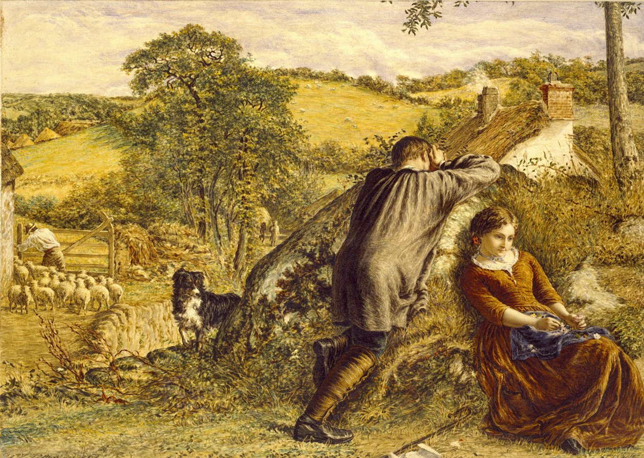 O terno do pastor rejeitado, 1867 de William Vandyke Patten