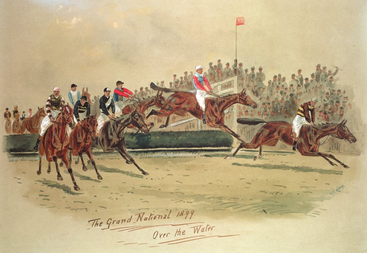 O Grande Nacional, Sobre a Água, 1899 de William Verner Longe