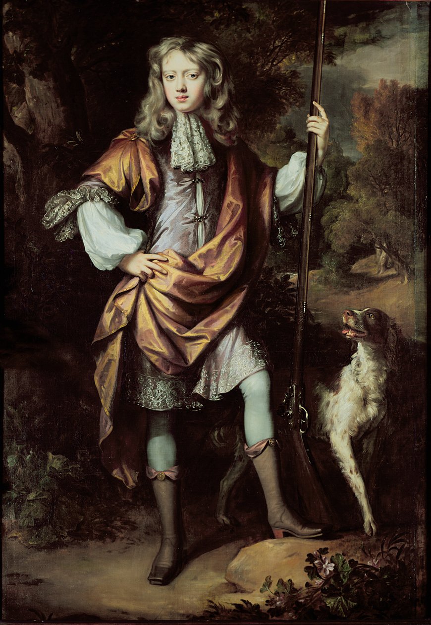 João, 6º Conde de Exeter de William Wissing or Wissmig