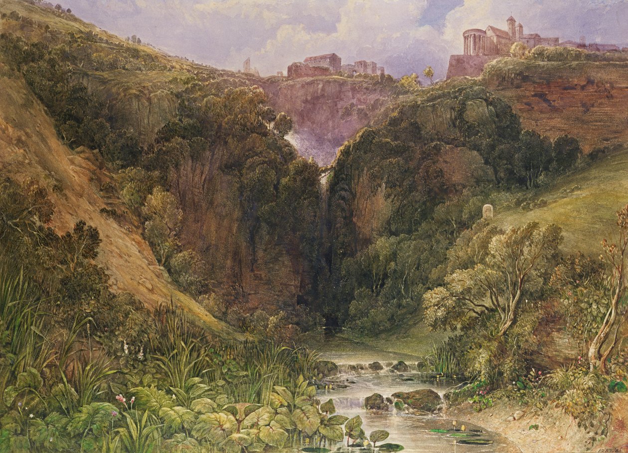 As quedas do Tivoli de William Wyld