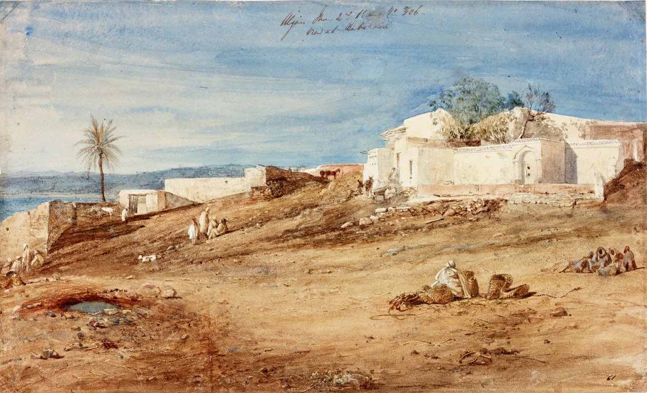 Ver em Argel: Babizoun (pencil und wc on paper) de William Wyld
