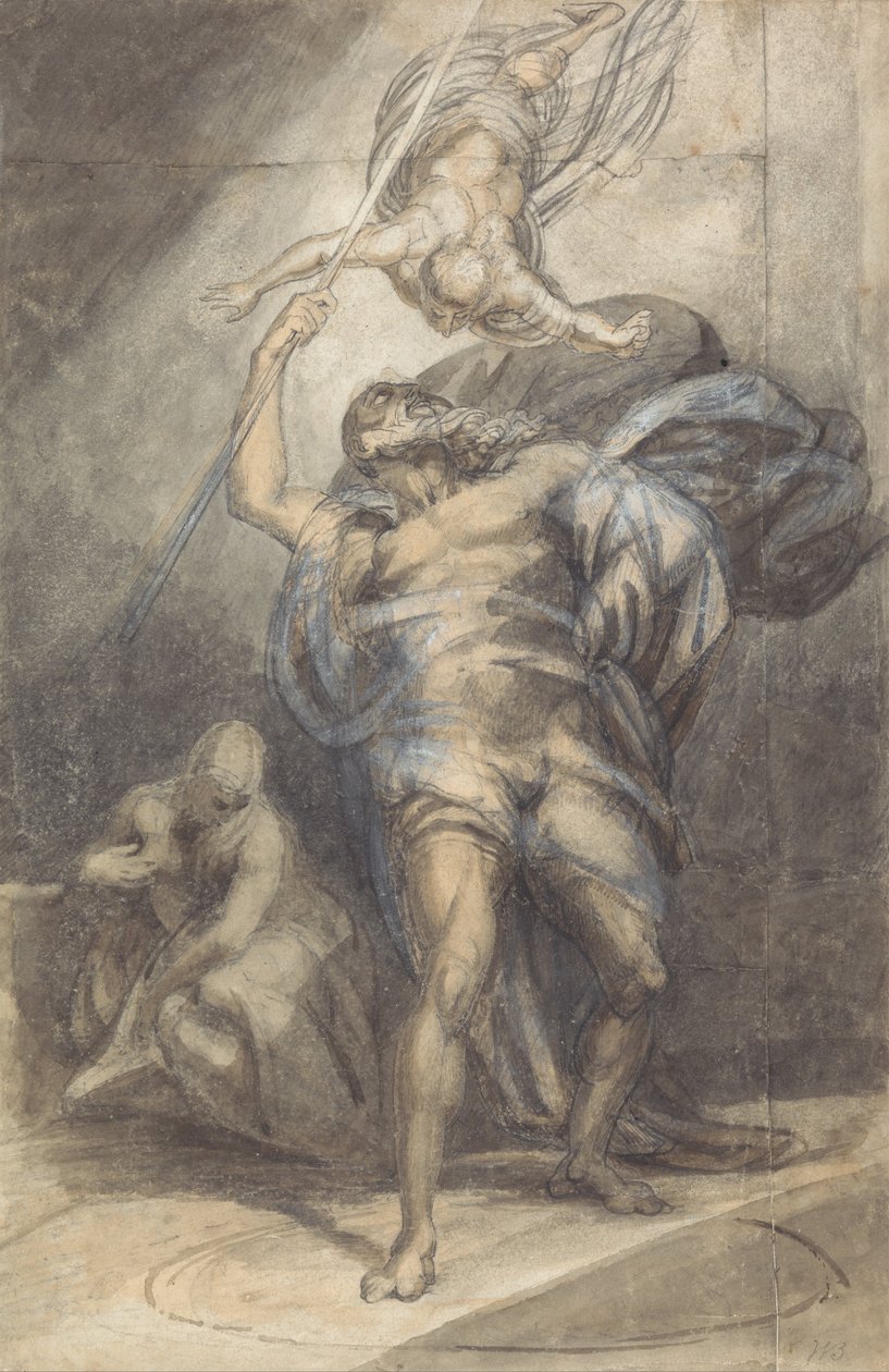 Prospero convocando Ariel de William Young Ottley