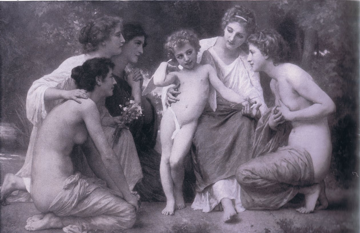 L "Admiração, Bibbys Annual, 1916-1917 de William Adolphe Bouguereau