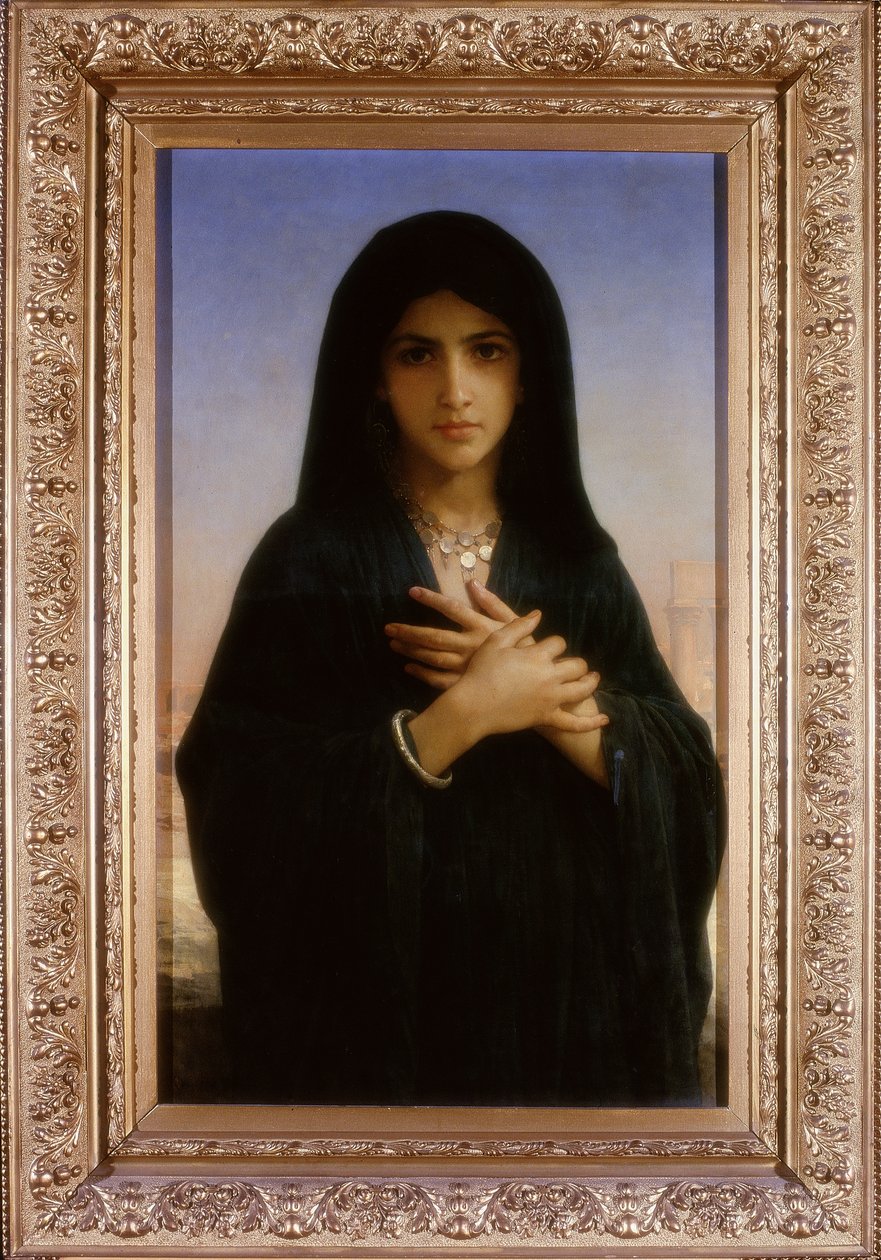 O penitente, 1876 de William Adolphe Bouguereau
