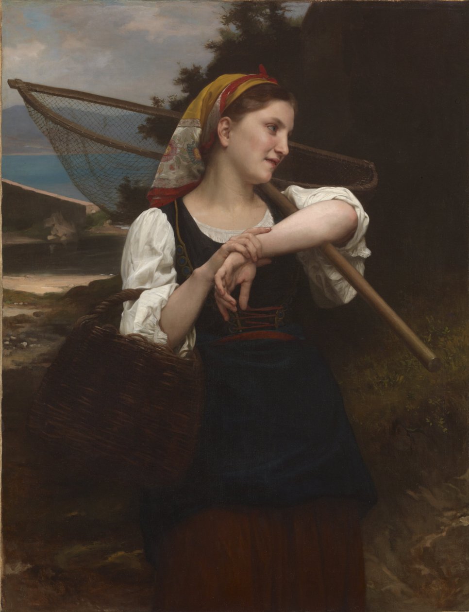 Filha de um pescador de William-Adolphe Bouguereau