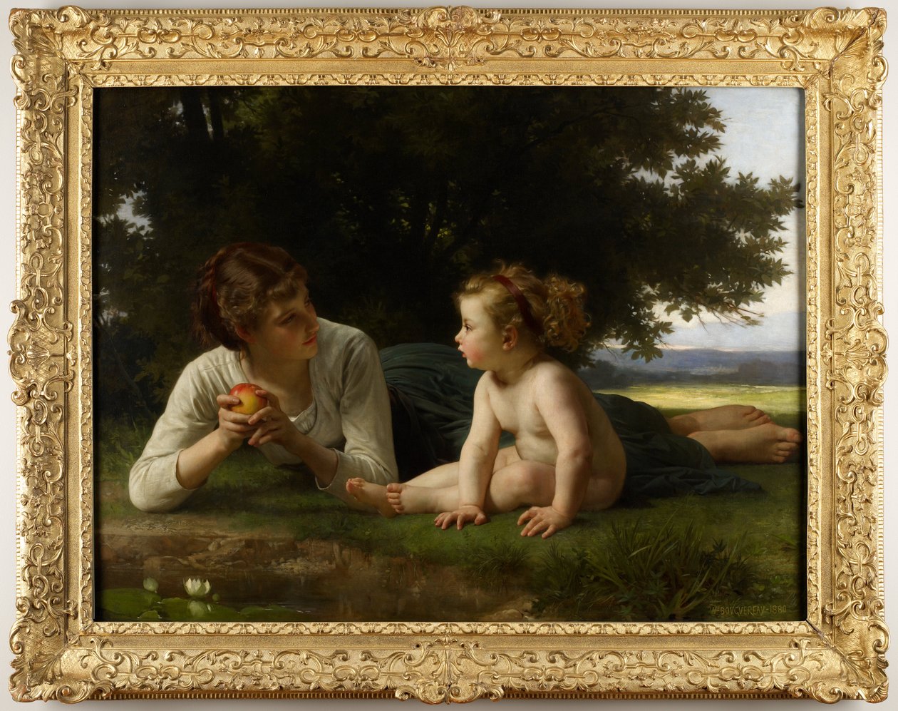 Tentação de William-Adolphe Bouguereau