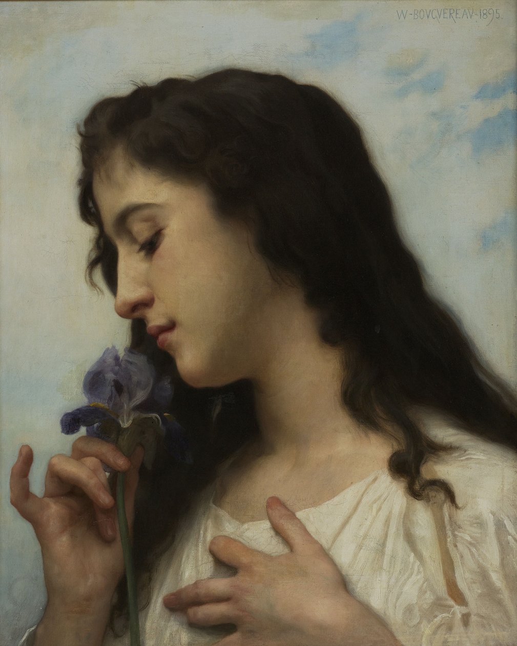 Mulher com íris de William-Adolphe Bouguereau
