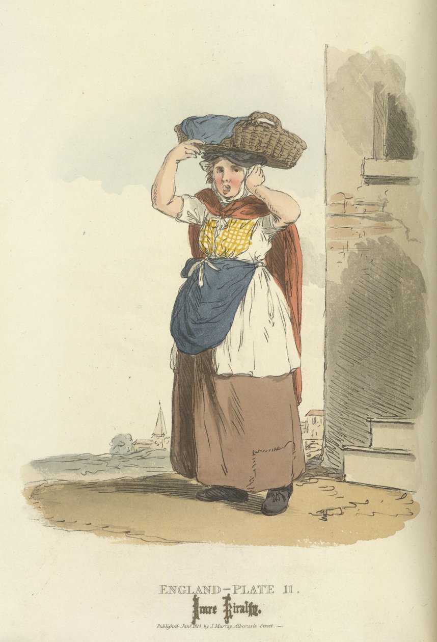 Billingsgate Peixe- Mulher de William (after) Alexander