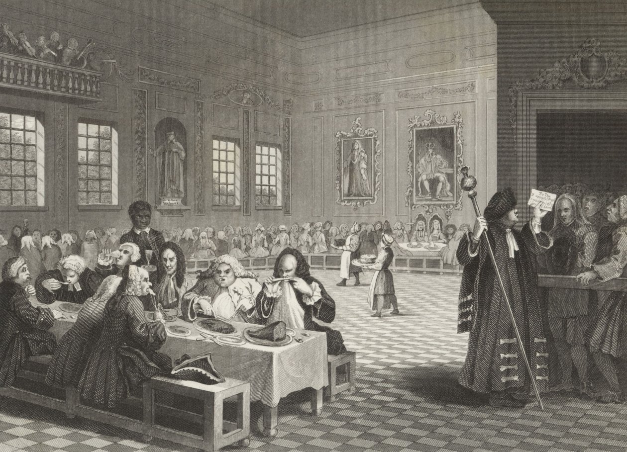 Goodchild em Guildhall - de William (after) Hogarth