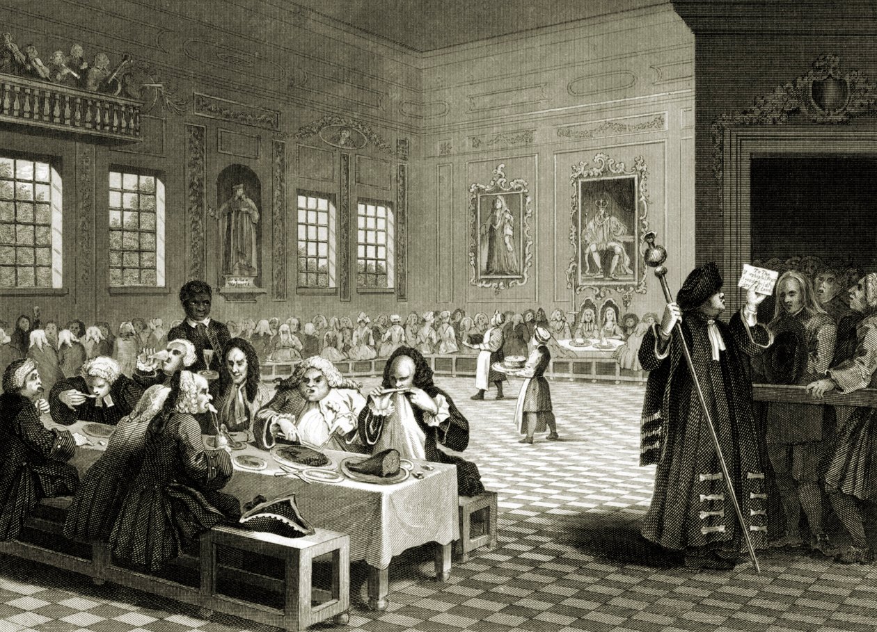 Goodchild em Guildhall - de William (after) Hogarth