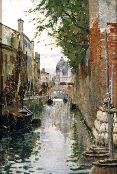 Santa Maria della Salute de William (after) Logsdail