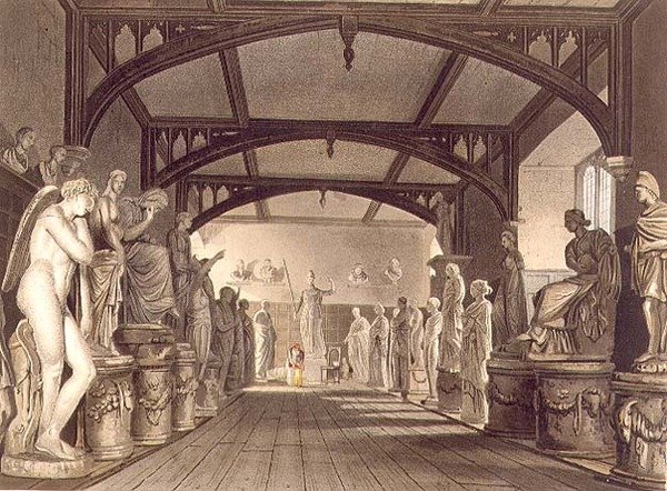 A Galeria da Estátua, ilustração da 