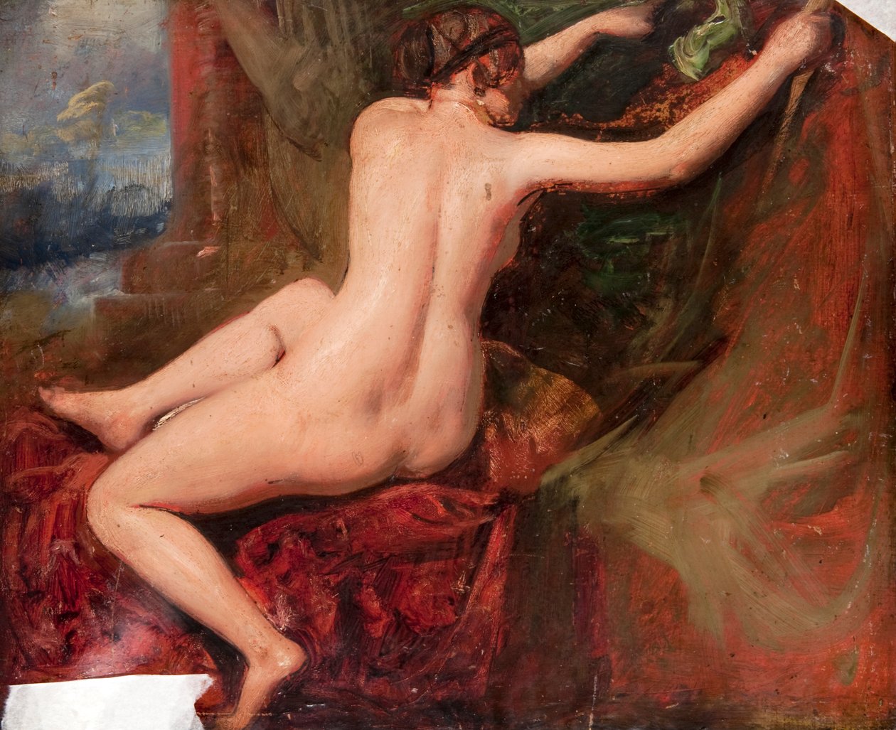 Nu feminino de William (manner of) Etty