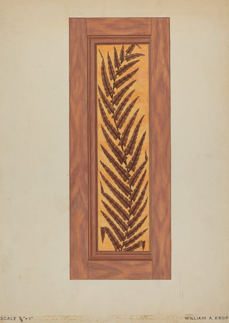 Painéis de Interiores de Vagões de William A. Kropp