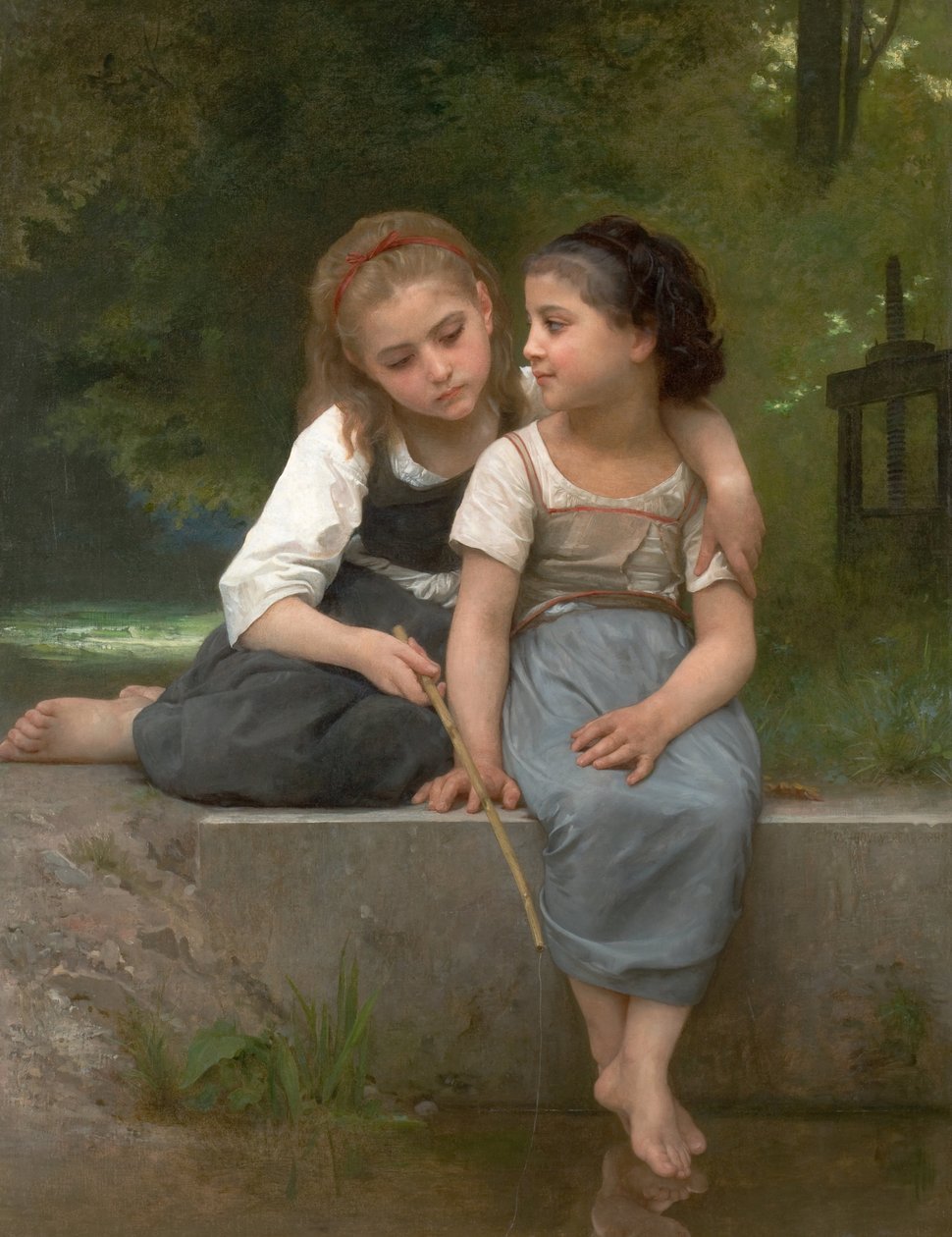 Pesca de rãs de William Adolphe Bouguereau